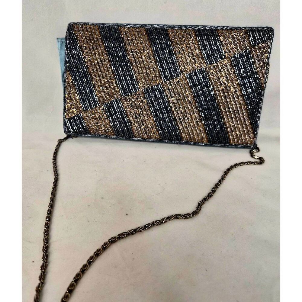 Vintage hand beaded bag